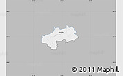 Gray Map of Kambja, single color outside