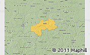 Savanna Style Map of Kambja