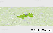 Physical Panoramic Map of Kambja, lighten