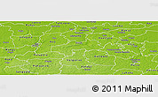 Physical Panoramic Map of Kambja