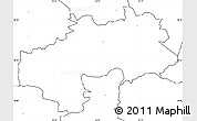 Blank Simple Map of Kambja, no labels