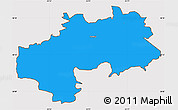 Political Simple Map of Kambja, cropped outside