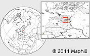 Blank Location Map of Konguta, highlighted country, highlighted parent region