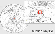 Blank Location Map of Konguta