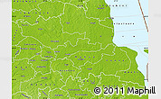Physical Map of Luunja