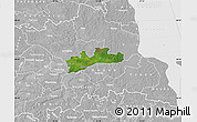 Satellite Map of Luunja, lighten, desaturated