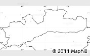 Blank Simple Map of Luunja, no labels