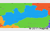 Political Simple Map of Luunja
