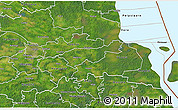 Satellite 3D Map of Mäksa