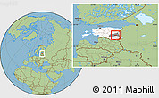 Savanna Style Location Map of Mäksa, highlighted country, highlighted parent region