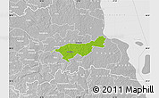 Physical Map of Mäksa, lighten, desaturated