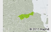 Physical Map of Mäksa, lighten, semi-desaturated
