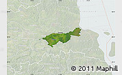 Satellite Map of Mäksa, lighten