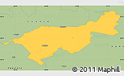 Savanna Style Simple Map of Mäksa