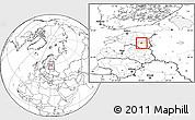 Blank Location Map of Noo, highlighted parent region