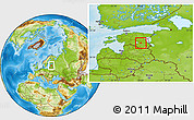 Physical Location Map of Noo