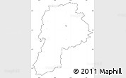 Blank Simple Map of Noo, cropped outside