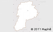 Classic Style Simple Map of Noo, cropped outside