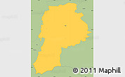 Savanna Style Simple Map of Noo