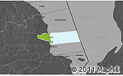 Physical 3D Map of Peipsiääre, darken, desaturated