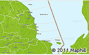 Physical 3D Map of Peipsiääre