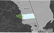 Satellite 3D Map of Peipsiääre, darken, desaturated