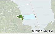 Satellite 3D Map of Peipsiääre, lighten