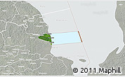 Satellite 3D Map of Peipsiääre, lighten, semi-desaturated