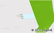 Shaded Relief 3D Map of Peipsiääre, single color outside