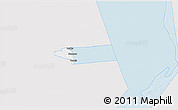 Silver Style 3D Map of Peipsiääre, single color outside