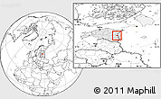 Blank Location Map of Peipsiääre, highlighted country