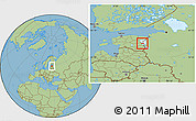 Savanna Style Location Map of Peipsiääre
