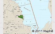 Satellite Map of Peipsiääre, shaded relief outside