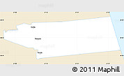 Classic Style Simple Map of Peipsiääre, single color outside