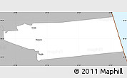 Gray Simple Map of Peipsiääre