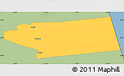 Savanna Style Simple Map of Peipsiääre