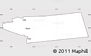 Silver Style Simple Map of Peipsiääre, cropped outside