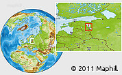 Physical Location Map of Piirissaar