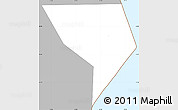 Gray Simple Map of Piirissaar