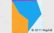 Political Simple Map of Piirissaar