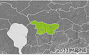 Physical 3D Map of Puhja, desaturated