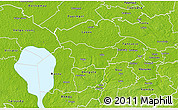 Physical 3D Map of Puhja