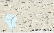 Shaded Relief 3D Map of Puhja