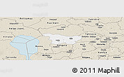 Classic Style Panoramic Map of Puhja