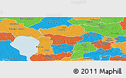 Political Panoramic Map of Puhja