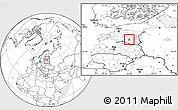 Blank Location Map of Rannu, highlighted parent region