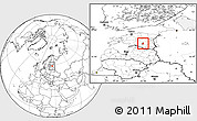 Blank Location Map of Rannu