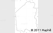 Blank Simple Map of Rannu, cropped outside, no labels