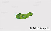 Satellite 3D Map of Rongu, cropped outside
