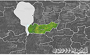 Satellite 3D Map of Rongu, desaturated